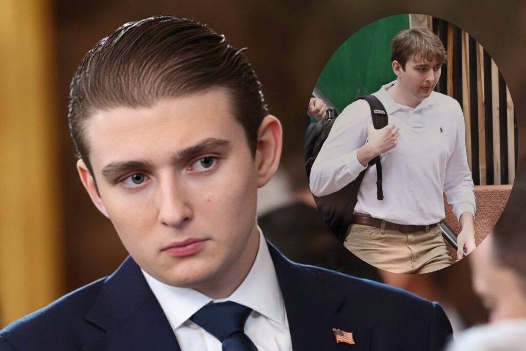 Barron Trump College Makeover